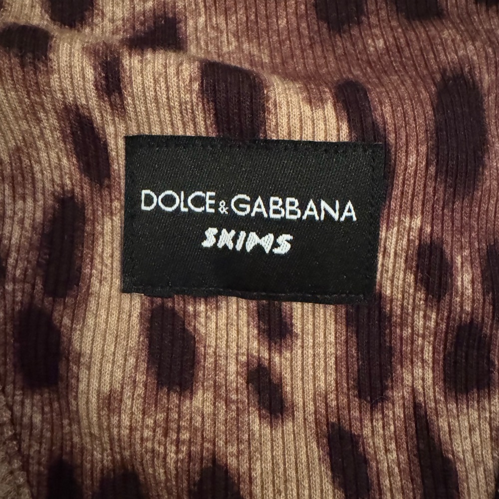 Dolce & Gabbana x Skims Brown Leopard Print - Picture 3 of 3